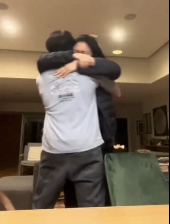 Jude Weng and her son, 3